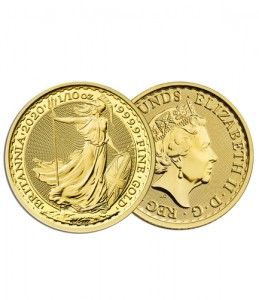 골드앤실버 > 금(Gold)  > 2020 브리타니아 골드코인 1/10oz(3.1g)
