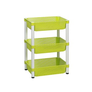 대경카트 > 바구니 선반 트롤리  > 대경카트 DKCT-DB03 3단 플라스틱 바구니 선반