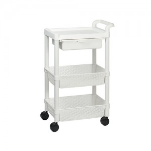 대경카트 > 바구니 선반 트롤리  > 대경카트 DKCT-DB13 서랍형 3단 플라스틱 바구니 트롤리