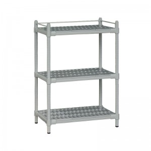 대경카트 > 다용도 플라스틱 선반  > 대경카트 DKCT-고정형 선반 3단