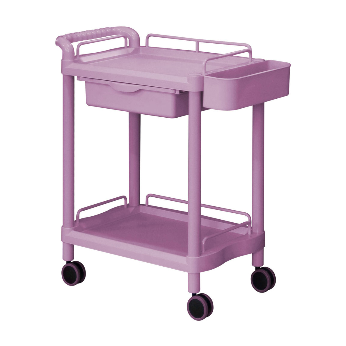 대경카트 > 병원용 드레싱 카트  > 601 병원용 드레싱 카트  > 대경카트 DKCT-601A(자주색) 웨건 왜건 드레싱카트 의료용카트 드레싱카 응급카트 병원카트