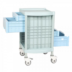 영림카트 > 병원용카트(소)  > 영림카트 YLCT-HCS104B 병원용 드레싱 카트